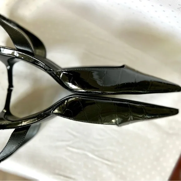 Patent leather Slingback Pumps, black, SCHUTZ - Picture 7 of 11